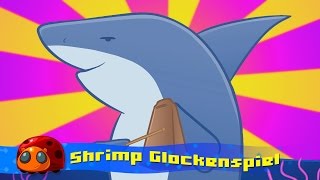 Shrimp Glockenspiel  Silly Song  JellyBug [upl. by Haelahk]