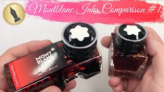 Montblanc Inks Comparison 1 [upl. by Schaefer]