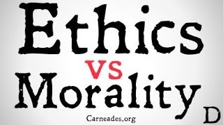 Ethics vs Morality Philosophical Distinctions [upl. by Jovia]