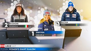 Womens Giant Slalom  Highlights  Lienz AUT  2023 [upl. by Mae919]