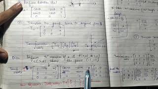 Composite Transformation with NUMERICAL example  Computer Graphics [upl. by Ahsimek]