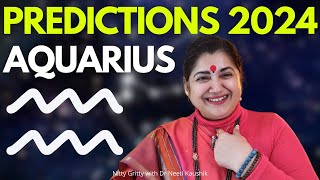 Aquarius Predictions 2024  Kumbh Rashi [upl. by Synn205]