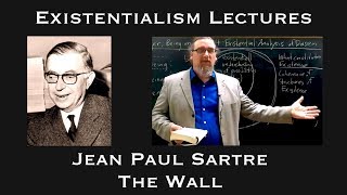 JeanPaul Sartre  The Wall  Existentialist Philosophy amp Literature [upl. by Shantee]