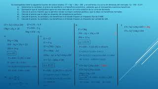 Ejercicios Monopolio  Parte 2 [upl. by Idnim]