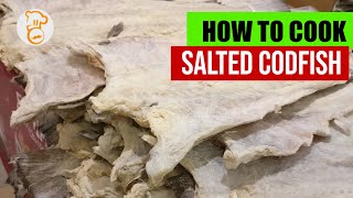 Learn how to cook salted codfish [upl. by Hunsinger]