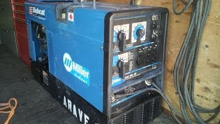 How to remove generator from miller welder [upl. by Blim]