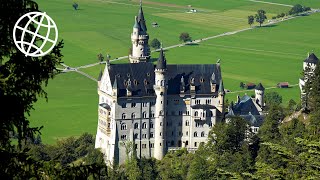 Neuschwanstein Castle Germany Amazing Places 4K [upl. by Aimac]