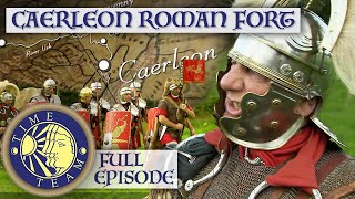 Caerleon Roman Legion Fort In Wales  Time Team [upl. by Auod866]