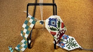 HOW TO Bead Loom Beading step by step tutorial for beginners [upl. by Bela912]