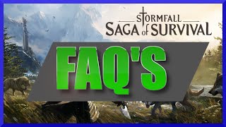 Stormfall Saga Of Survival FAQs [upl. by Leahcimnaj808]