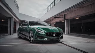 Maserati Quattroporte Trofeo  4K cinematic  Pure sound [upl. by Tufts66]