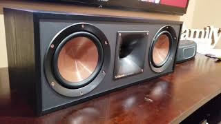 Klipsch R52C Center Speaker Unboxing [upl. by Yt]