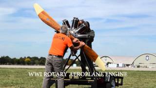 WWI Rotary Engine [upl. by Weig]