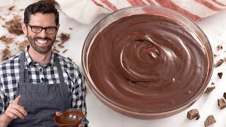 How to Make Silky Chocolate Ganache [upl. by Accem]