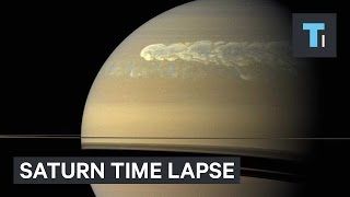 NASA released a stunning timelapse of Saturn [upl. by Mccreary775]