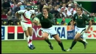 South Africa v England 2007 Final Rugby Highlights [upl. by Atiuqin163]