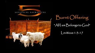 Tabernacle of Moses The Whole or Burnt Offering Leviticus 1 by Dr Terry Harman The Tabernacle Man [upl. by Oibesue343]