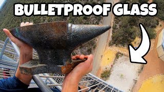 ANVIL Vs BULLETPROOF GLASS from 45m [upl. by Nnyltiak512]