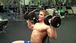 How To Dumbbell Shoulder Press [upl. by Ativet]