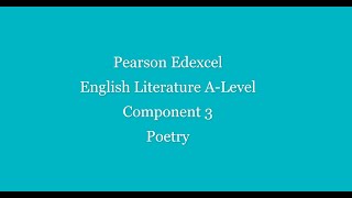 Edexcel English Literature Poems of the Decade Lesson 1  Eat Me by Patience Agbabi [upl. by Namqul]