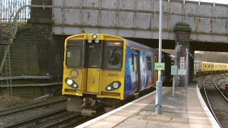 Half an Hour at 216  Birkenhead North Station 1022017  Class 507 508 terminus [upl. by Aivekahs]