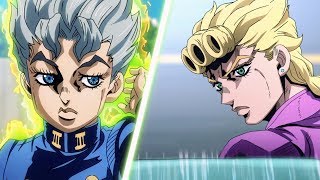 ジョジョ 5  Koichi Meets Giorno Giovanna 『HD』 [upl. by Willa]