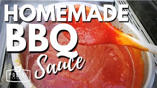 Easy Barbecue Sauce Recipe  The Best Homemade BBQ Sauce ever [upl. by Eivi]