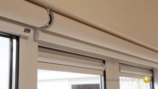 Luxaflex Motorised Roller Blind Installation amp Programming [upl. by Grobe]