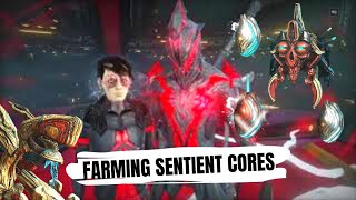 Warframe  HOW TO FARM SENTIENT CORES [upl. by Ruttger]