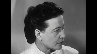 Simone de Beauvoir on Existentialism amp God 1959 [upl. by Cecil]