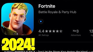 How to DOWNLOAD Fortnite Mobile on IOS amp ANDROID 2025 [upl. by Esirahc]