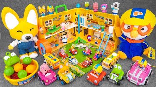 🌟Toy ASMR🌟 💚92 Minutes Satisfying with Unboxing Pororo Happy Fun House Play ASMR Review Toys [upl. by Kirimia]