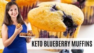 THE BEST KETO MUFFINS Quick Easy And Moist [upl. by Nomit]