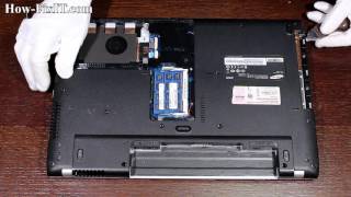 Reset BIOS settings Samsung Q530 laptop  CMOS battery replacement [upl. by Armalla]