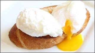 How To Perfectly Poach Eggs  Poached Eggs Recipe [upl. by Marion]