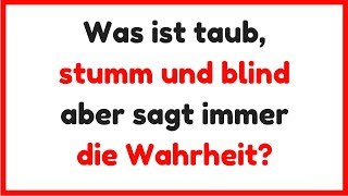 15 Rätsel die dein Gehirn verrückt spielen lassen [upl. by Otreblasiul]