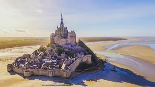 Exploring Incredible ISLAND MONASTERY Mont SaintMichel France [upl. by Asenad]